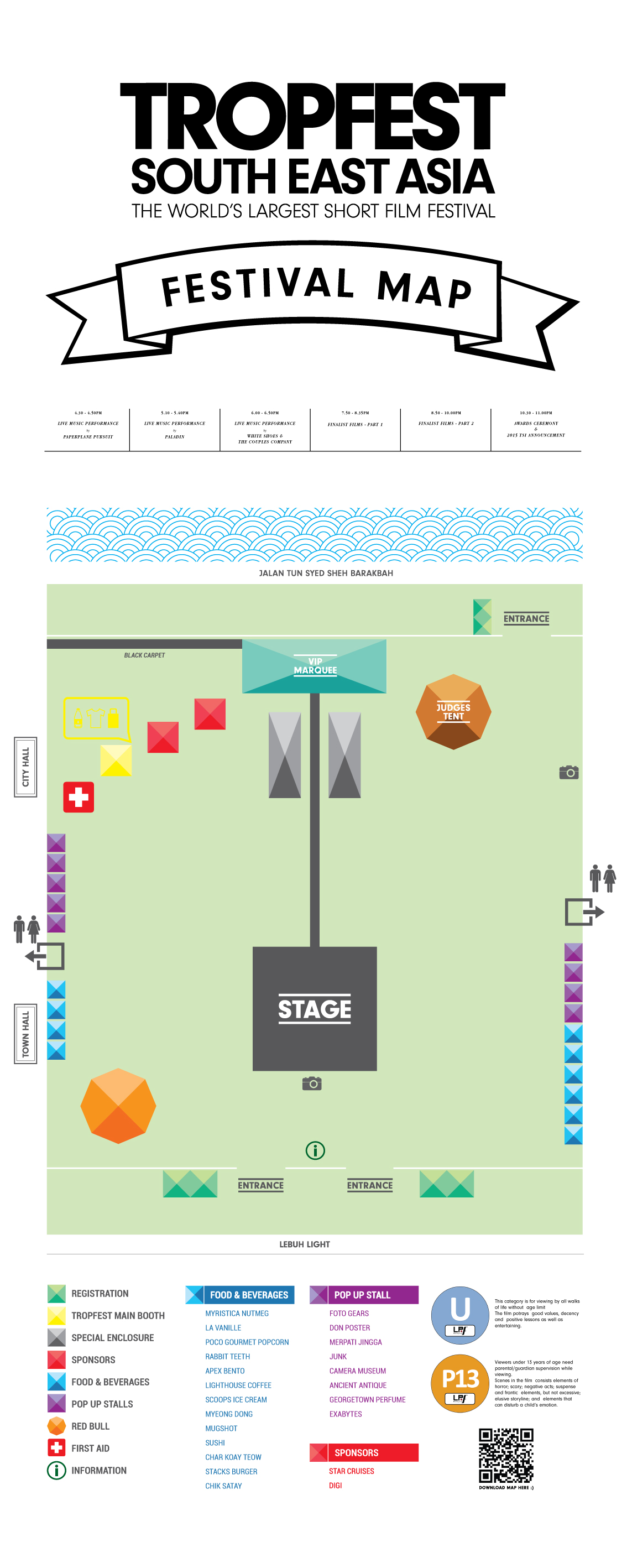 TROPFEST Directional-Map